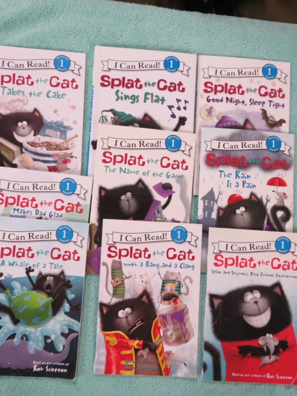 Splat The Cat Books - 9